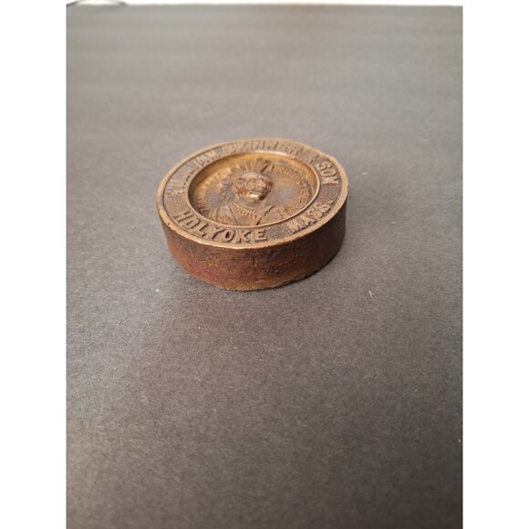 Antique Ames Sword Company Bronze Paperweight William Skinner and Son. - Picture 3 of 7